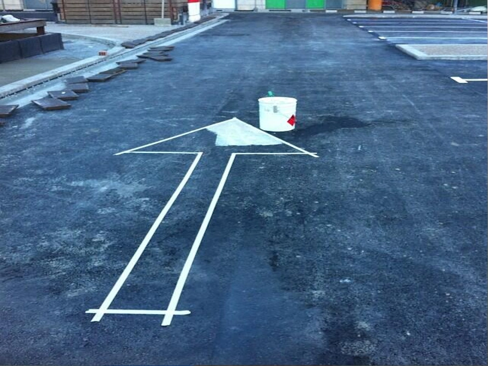 Pintura de parkings en León