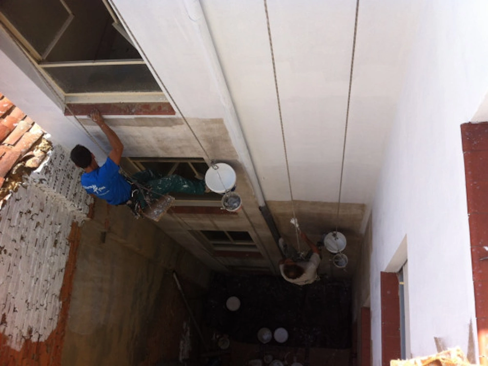 Pintura de patios en León